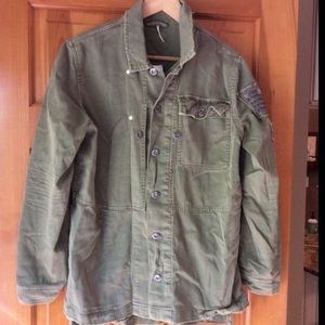 Free People Military Jacket